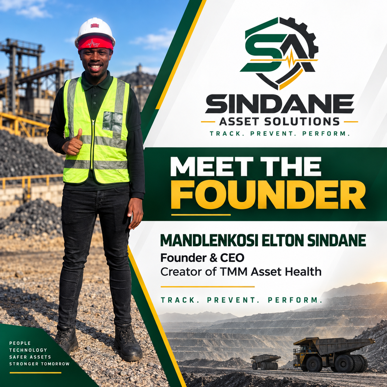 Mandlenkosi Elton Sindane, Founder and CEO of Sindane Asset Solutions